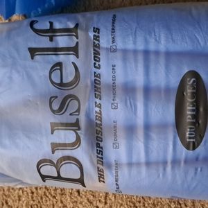 BUSELF Shoe Covers Blue Plastic